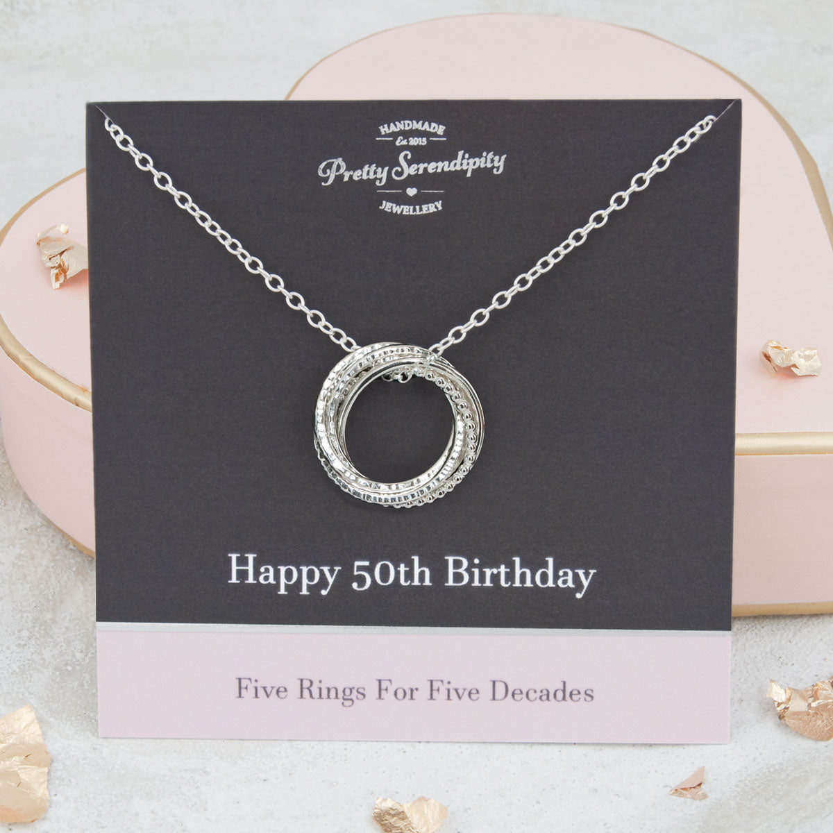 Jewellery shops for 50th birthday female