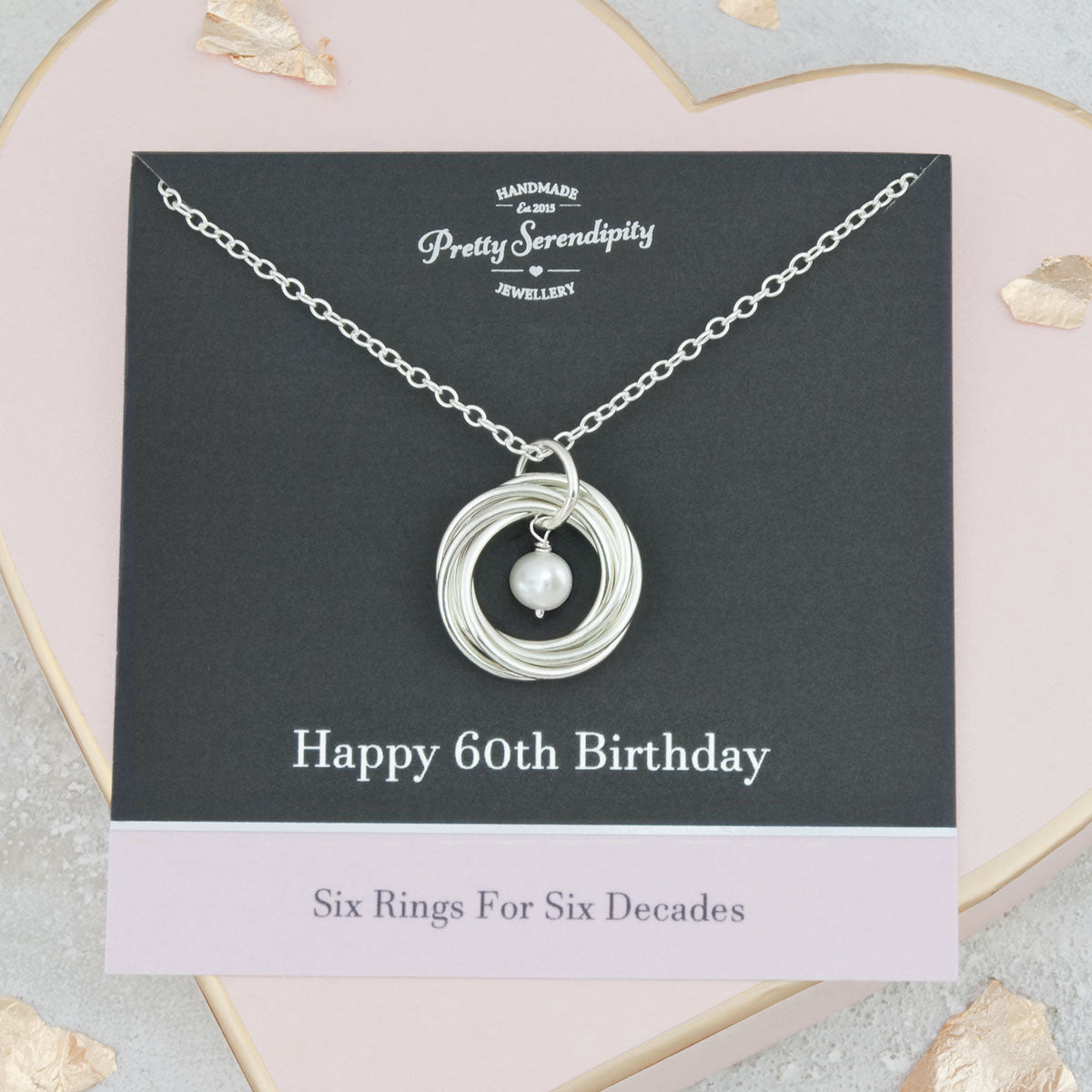 Cheapest 60th Birthday Gift, Birthstone Necklace, 60th Birthday, Sterling Silver Birthday Necklace, 6th Anniversary Gift, 60th Anniversary, Gemstone