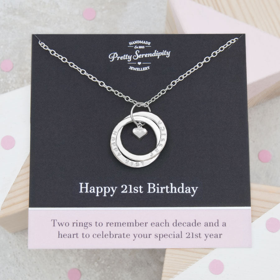 21st Birthday Jewelry Gifts For Daughter